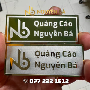 Tem nhãn inox ăn mòn chi tiết